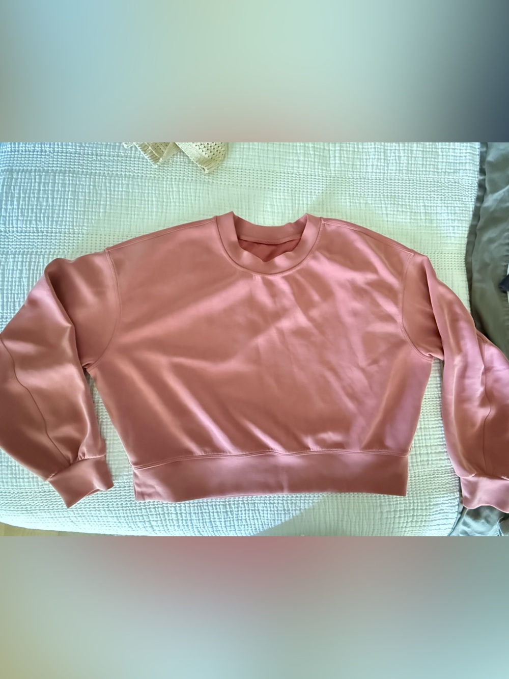 lululemon athletica Dusty Rose Crewneck Sweatshirt